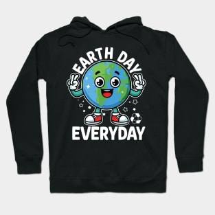 Earth Day Everyday Peace Sign Hoodie